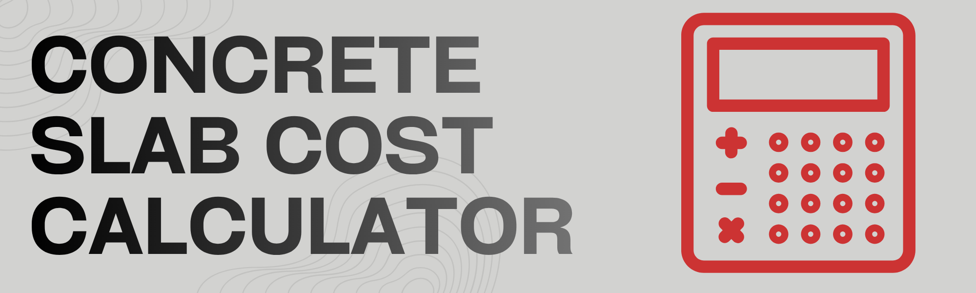 Concrete Slab Cost Calculator