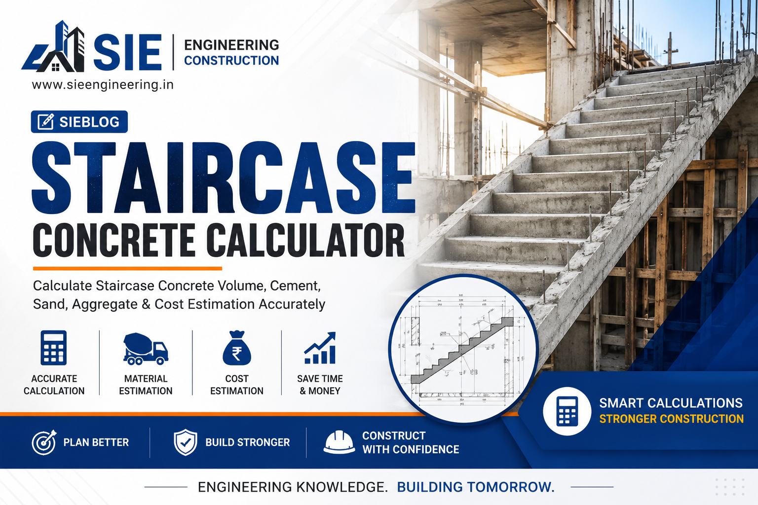 Staircase Concrete Calculator